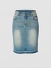 KOROSHI Damenrock mit Push-up-Effekt in Jeans in blau