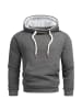 Alessandro Salvarini Hoodie Alessandro Salvarini Herren Hoodie AS291 in Dunkelgrau