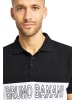 Bruno Banani Poloshirt WOODS in Schwarz