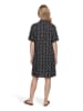 Betty Barclay Hemdblusenkleid mit Aufdruck in Dark Blue/Brown
