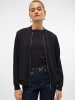Vero Moda Leichte Bomber Jacke für Alltagslook Dünner Blouson in Schwarz