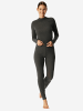 Schiesser Leggings Premium Warming in dunkelgrau-gem.