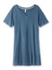 sheego Jerseykleid in taubenblau