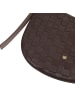 DuDu Hispani Schultertasche Leder 32 cm in coffee brown
