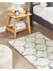 Beliani Shaggy YEREVAN in Beige/Grau - (W) 80 x (H) 80 x (L) 150 cm