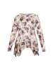 Usha Women Blouse in beige multicolor