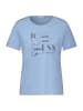 Cecil T-Shirt in topaz blue