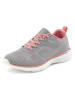 LASCANA Sneaker in grau/koralle