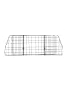 relaxdays Hundegitter Auto in Schwarz - (B)92-157 x (H)40 x (T)5 cm