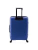 Gladiator 1700 4 Rollen Trolley 68 cm mit Dehnfalte blue
