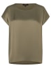 More & More Blusenshirt Satinfront in tundra olive