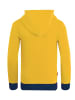 Trollkids Hoodie Pullover mit Kapuze "Sortland" in Goldgelb/Mystikblau