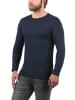 !SOLID Rundhalsshirt SDBasal 21103002ME Langarmshirts im 2er-Pack in Blau