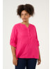 KAFFE curve Langarm-Bluse KCmille Loose fit in Raspberry