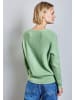 Street One 'Kuscheliger V-Neck Pullover' Grün