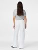 Pieces Wide Fit Jeans in Bright White