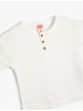 KOTON T-shirt in Ekru