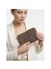 Lazarotti Bologna Leather Medium Zip-Around Geldbörse Leder 10 cm in taupe