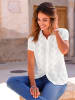 WITT WEIDEN Kurzarm-Bluse in ecru