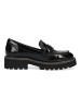 Caprice Slipper in Schwarz Lack