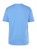 JP1880 Kurzarm T-Shirt in jeansblau
