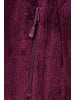 Reichstadt Damen Regular Fit Fleecejacke Kuschelige in Red Wine