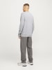 Jack & Jones Strickpullover in Light Grey Melange