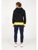 PLUS EIGHTEEN Herren Kapuzenpullover in Schwarz