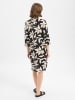 s.Oliver Kleid in schwarz ecru - 0001