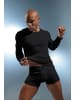 H.I.S Langarmshirt in schwarz