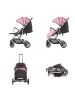 Chipolino Kinderwagen, Buggy Combo 22 kg in rosa