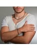 Adeliás Herren Armband aus Edelstahl 19 cm in silber