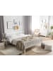 Beliani Doppelbett GIVERNY in Weiß - (W) 189 x (H) 83 x (L) 208 cm