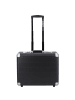 Alumaxx 2-Rollen Businesstrolley Laptopfach 37 cm in schwarz matt