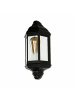 Licht-Erlebnisse Außen Wandlampe in Schwarz