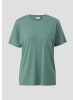 s.Oliver T-Shirt kurzarm in Petrol
