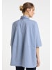 DreiMaster Damen Oversized Bluse in Graublau