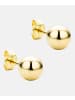 Diamant L'éternel Ohrstecker aus 375 Gelbgold