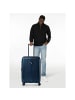 Polestream Paris 4 Rollen Trolley 69 cm mit Dehnfalte blue metallic