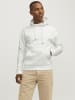 Jack & Jones Kapuzenpullover in Cloud Dancer