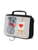 Mr. & Mrs. Panda Schminktasche Koala Künstler ohne Spruch in Grau Pastell