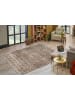 Kayoom Kurzflor Teppich Davis 425 in beige - rechteckig
