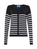 SANIKA Damen Cardigan in SCHWARZ WEISS