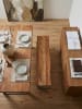 KADIMA DESIGN Esszimmerbank 120x40x45,5 cm Massivholz / Metall mit