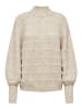 ONLY Pullover ONLCELINA HIGHNECK in Beige