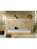 58 aufm Kessel ZELTBETT Karyn 5 206x158x98 aus Kiefer Massivholz in Weiß/natur