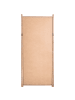 Beliani Wandspiegel CANET in Braun - (W) 90 x (H) 200 x (L) 8 cm Vertikal