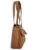 Sansibar Handtasche echt Leder in cognac