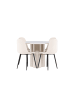 ebuy24 Essgruppe Olivia Beige 110 x 110 cm