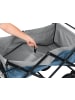 EASYmaxx Bollerwagen faltbar blau/grau  grau